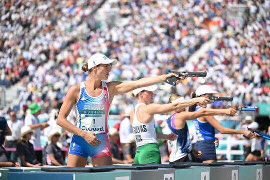 Élodie Clouvel décroche l'argent en pentathlon moderne aux JO de Paris 2024